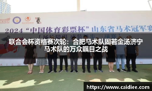 联合会杯资格赛次轮：合肥马术队固若金汤济宁马术队的万众瞩目之战